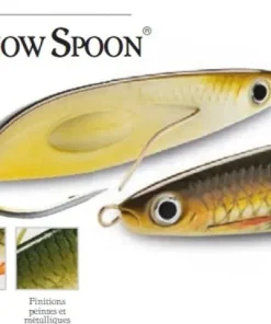 RAPALA Leurres Carnassier^Leurre Rattlin'Minnow Spoon 8 cm 16 gr