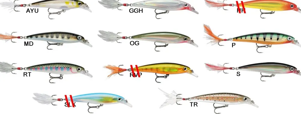 RAPALA Leurre X-Rap 4 cm 2 gr