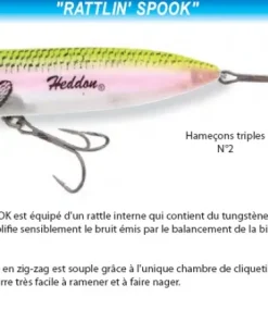 HEDDON Leurre Rattlin'Spook 10.5 cm