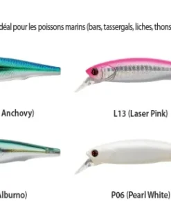SAKURA Leurre Azu Minnow Coulant 90 mm 28 gr
