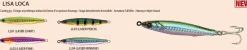 SAKURA Leurre Jigging|Leurres^Leurre Casting Jig Lisa Loca 49 mm 7 gr