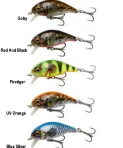 SAVAGE GEAR Leurre Perche|Poissons Nageurs^Leurre 3D Goby Crank SR