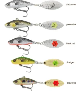 SAVAGE GEAR Leurre Sandre|Leurre Perche^Leurre 3D sticklebait Tailspin