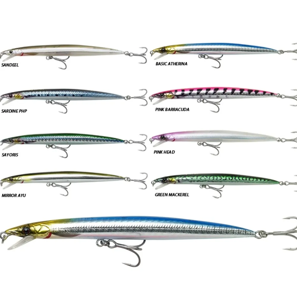 SAVAGE GEAR Leurre Sandeel jerk minnow 145 sinking