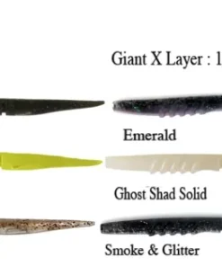 MEGABASS Leurre Bar|Leurre Souple^Leurre Souple Giant X Layer