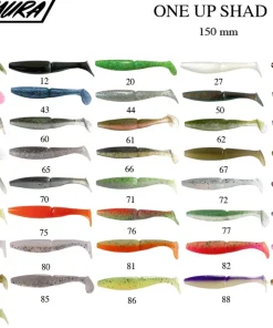SAWAMURA Leurre Silure|Leurre Bar^Leurre Souple One Up Shad 6