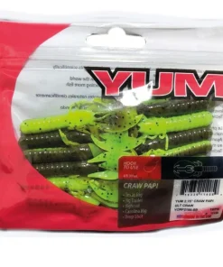 YUM Leurre souple Craw papi| Leurres Carnassier|Leurres