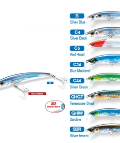YO-ZURI Leurre Bar|Poissons Nageurs^Leurre Crystal 3D Minnow 13 cm 26 gr