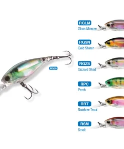 YO-ZURI Poissons Nageurs|Leurres Truite^Leurre 3DR Shad 7 cm 10 gr