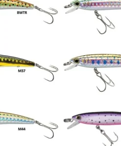 YO-ZURI Leurre Perche|Leurre Bar^Leurre Pin's Minnow Sinking  7 cm 5 gr