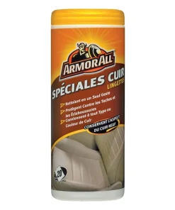 ARMORALL Nettoyage Bateau^Lingettes spécial cuir boite de 24 lingettes