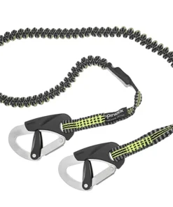SPINLOCK Harnais Bateau Et Longe^Longe de vie élastique Racing 2 mètres  2 mousquetons