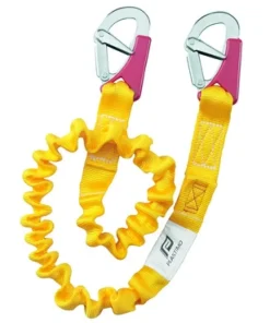 PLASTIMO Longe double ISAF élastique 2 mousquetons