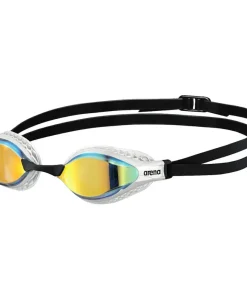 ARENA Lunettes de natation Air-Speed Mirror - Yellow copper white