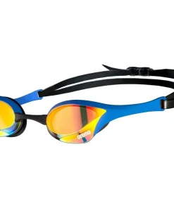 ARENA Lunettes de natation Cobra Ultra Swipe Mirror - Yellow copper blue