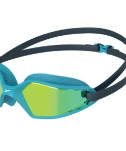 SPEEDO Lunette De Natation Adulte^Lunettes de natation Hydropulse Mirror Navy/ Blue Bay/Yellow Gold - Junior