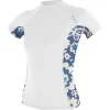 O'NEILL Lycra / Rashguard|Lycra / Rashguard^Lycra femme manches courtes Basic Skins Christina fleur