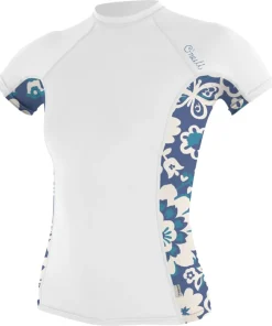 O'NEILL Lycra / Rashguard|Lycra / Rashguard^Lycra femme manches courtes Basic Skins Christina fleur