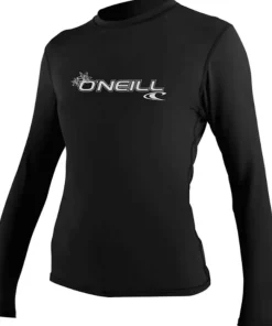 O'NEILL Lycra femme manches Longue Basic Skins Sun Shirt Noir