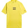 Enfant BILLABONG Lycra manches courtes enfants All Days Acid Green