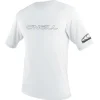 O'NEILL Lycra / Rashguard|Spécial Enfant^Lycra rashguard Enfant manches courtes Basic Skins Blanc