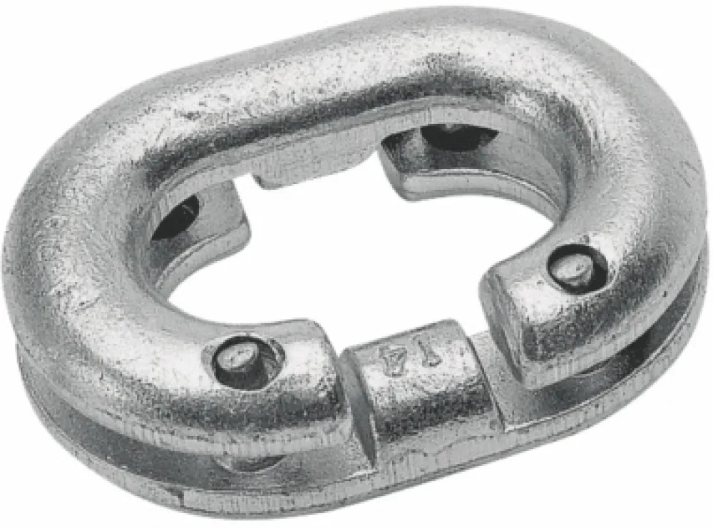 PLASTIMO Maillon à riveter acier galva
