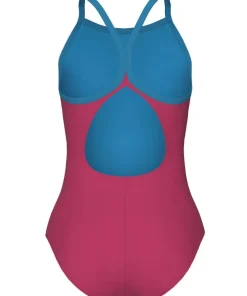 Enfant ARENA Maillot de bain Junior Light drop solid Rose