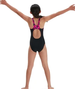 SPEEDO Maillot De Bain Natation Femme^Maillot de bain Hyper Boom Splice Muscleback Black/Electric Pink/Ecstatic