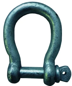 4WATER Manille galva lyre sous blister du D6 au 18mm
