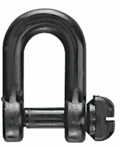 PLASTIMO Manille polyamide noire x2