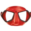 OMER Masque D'Apnée^Masque chasse sous marine Wolf - Red