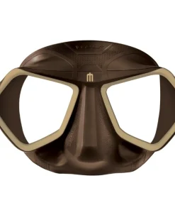OMER Masque D'Apnée^Masque chasse sous marine Wolf - Brown