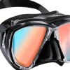 CRESSI-SUB Masques^Masque Cressi Big Eyes Noir/UV 380 Verres Bleu-orange