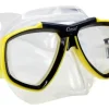 CRESSI-SUB Masque Cressi Focus Clear/Yellow| Masques