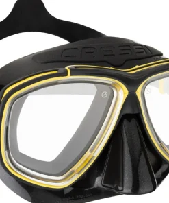 CRESSI-SUB Masque Cressi Prisma Anti buée Noir/ Jaune