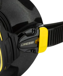 CRESSI-SUB Masque Cressi Prisma Anti buée Noir/ Jaune
