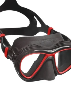 CRESSI-SUB Masques^Masque Cressi Quantum Anti buée Noir/ Rouge