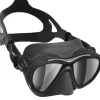 CRESSI-SUB Masque Cressi Quantum Anti buée Noir / Verre Ultra Vision Argent