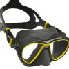 CRESSI-SUB Masque Cressi Quantum Anti buée Noir/ Jaune