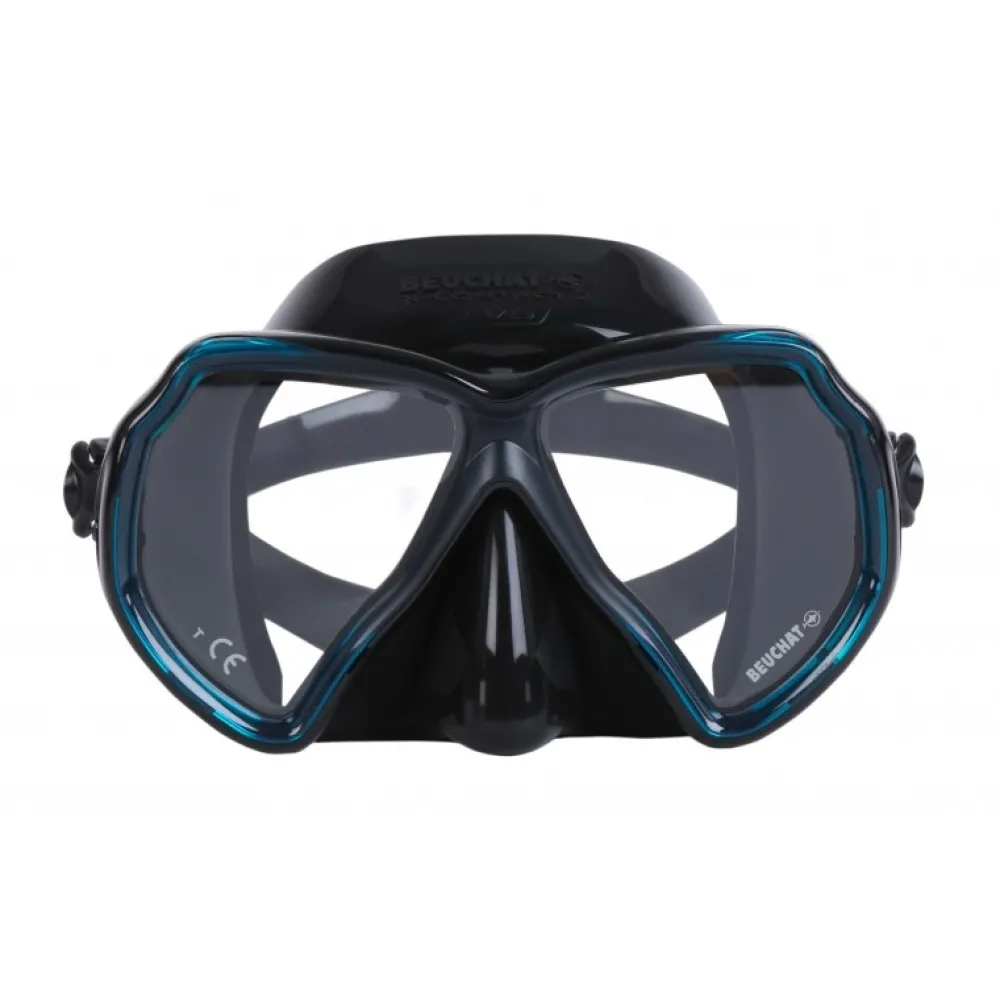 BEUCHAT Masque de plongée X-Contact 2 Evo Bleu atoll