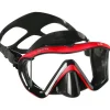 MARES Masque de plongée I3 Noir/Rouge