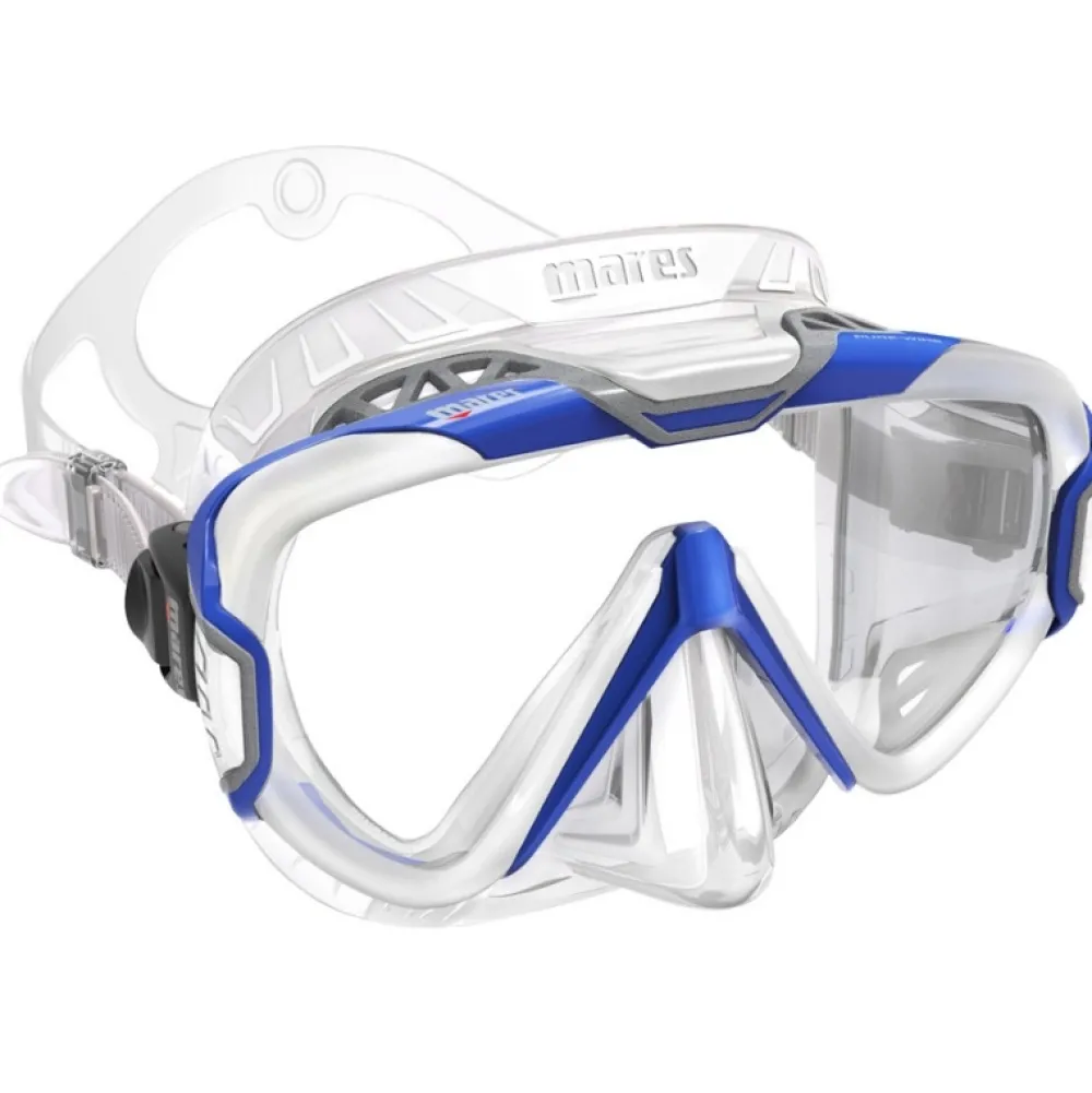 MARES Masque de plongée Pure Wire Bleu