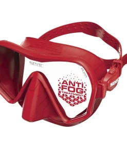 SEAC SUB Masque de plongée Pura Anti-buée Rouge