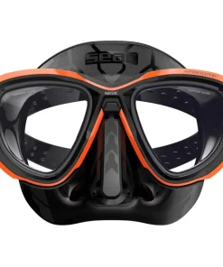 SEAC SUB Masque de plongée Afrodite Noir/Orange