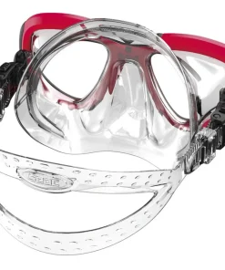 SEAC SUB Masques Snorkeling|Masques^Masque de plongée Afrodite Clear/Rouge