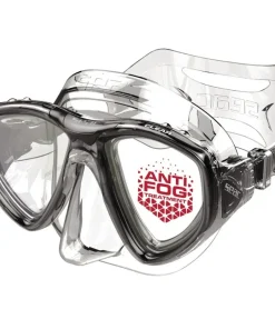SEAC SUB Masques Snorkeling|Masques^Masque de plongée Clear Anti-buée Transparent Noir