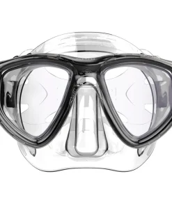 SEAC SUB Masques Snorkeling|Masques^Masque de plongée Clear Anti-buée Transparent Noir