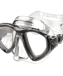 SEAC SUB Masques Snorkeling|Masques^Masque de plongée Clear Anti-buée Transparent Noir