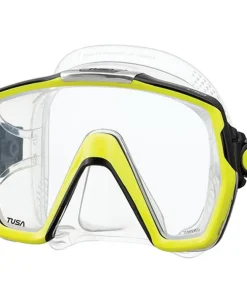 TUSA Masque de plongée Freedom HD Jaune