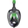 SEAC SUB Masque Facial Snorkeling^Masque facial intégral Snorkeling Seac Unica Adulte Noir/Lime L/XL